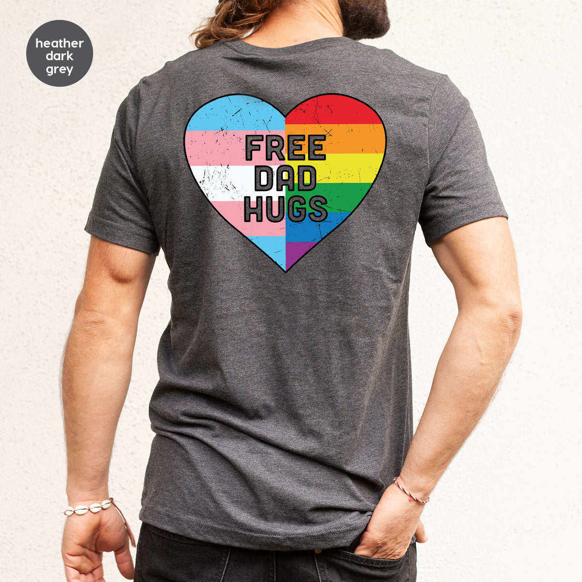 Free Dad Hugs Shirt, LGBT Shirt, LGBT Pride T-Shirt