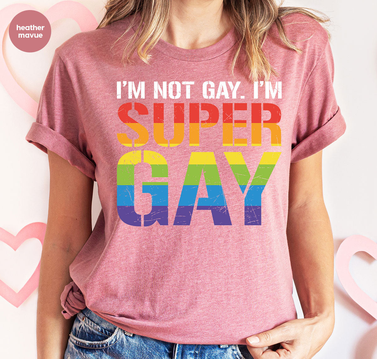 Super Gay Shirt, LGBT Power T-Shirt, Super Gay LGBT Tee