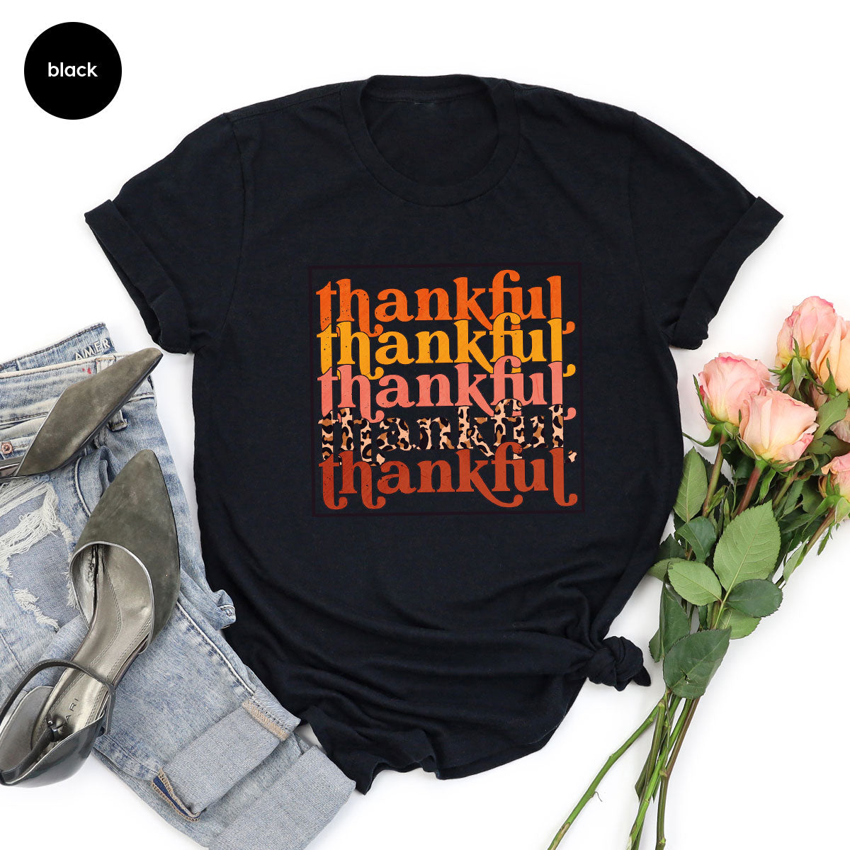 Fall T-Shirt, Thanksgiving Shirt, Fall Vibes Hoodie, Fall T-Shirt Women, Thankful T-Shirt