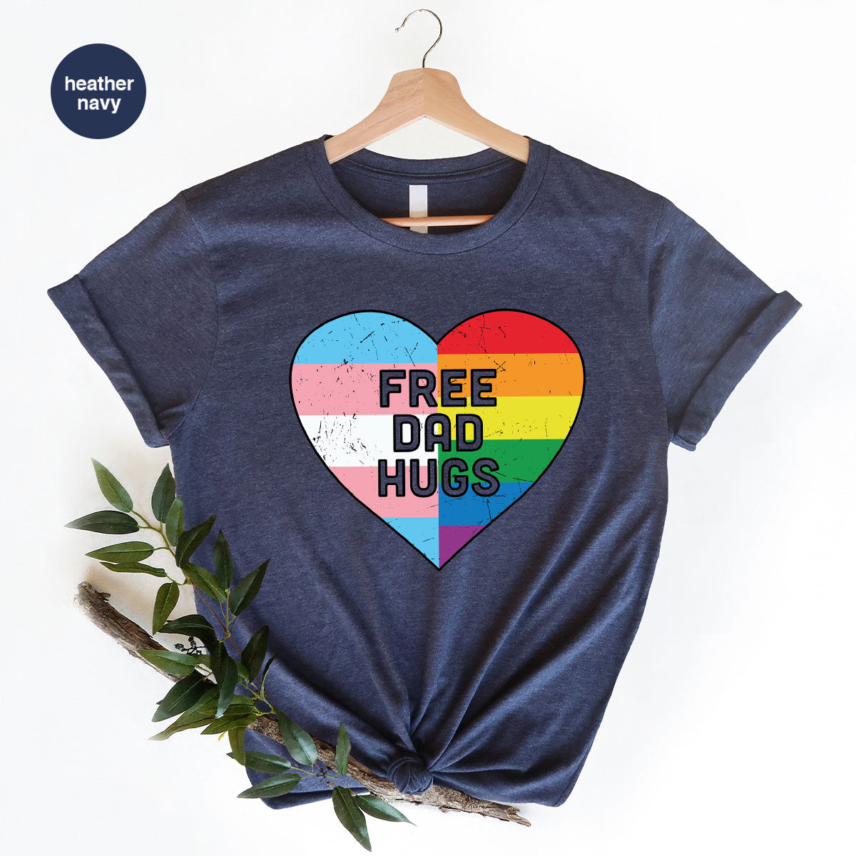 Free Dad Hugs Shirt, LGBT Shirt, LGBT Pride T-Shirt