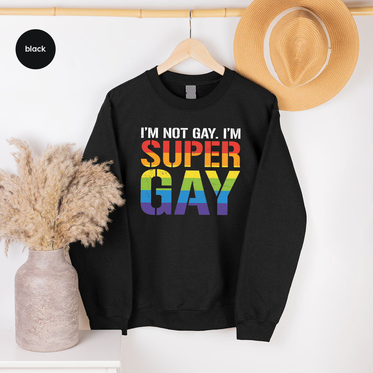 Super Gay Shirt, LGBT Power T-Shirt, Super Gay LGBT Tee