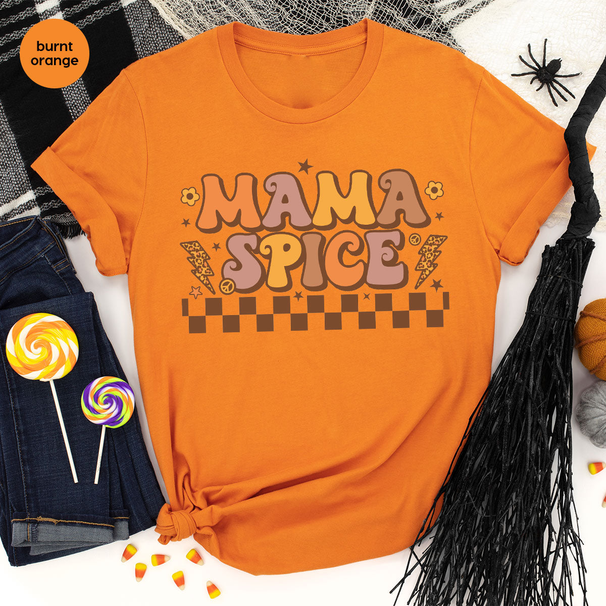 Thanksgiving Mama Shirt, Mama Spice T-Shirt, Family Matching Thanksgiving Shirt, Thanksgiving Gift Tee