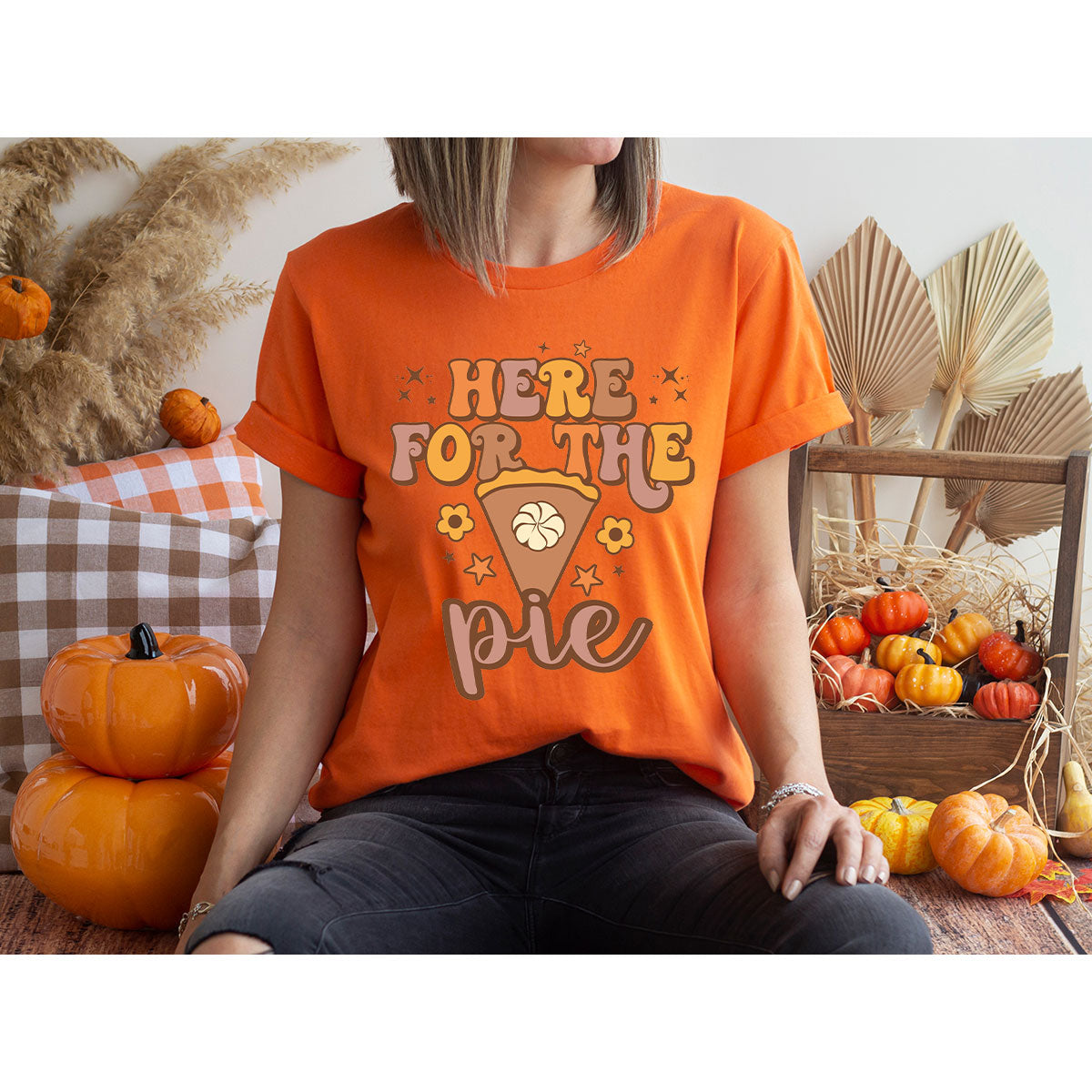 Thanksgiving Pie T-Shirt, Thanksgiving Gift For Family, Thanksgiving Desing Tee