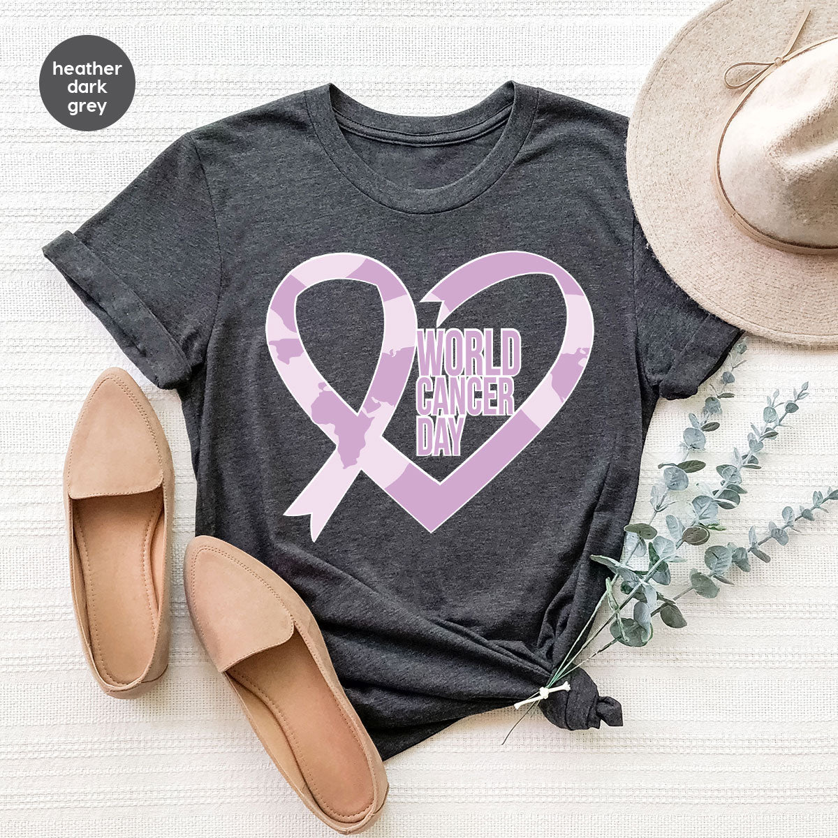 World Cancer Day Gift, Cancer Day T-Shirt, Cancer Day Support Shirt