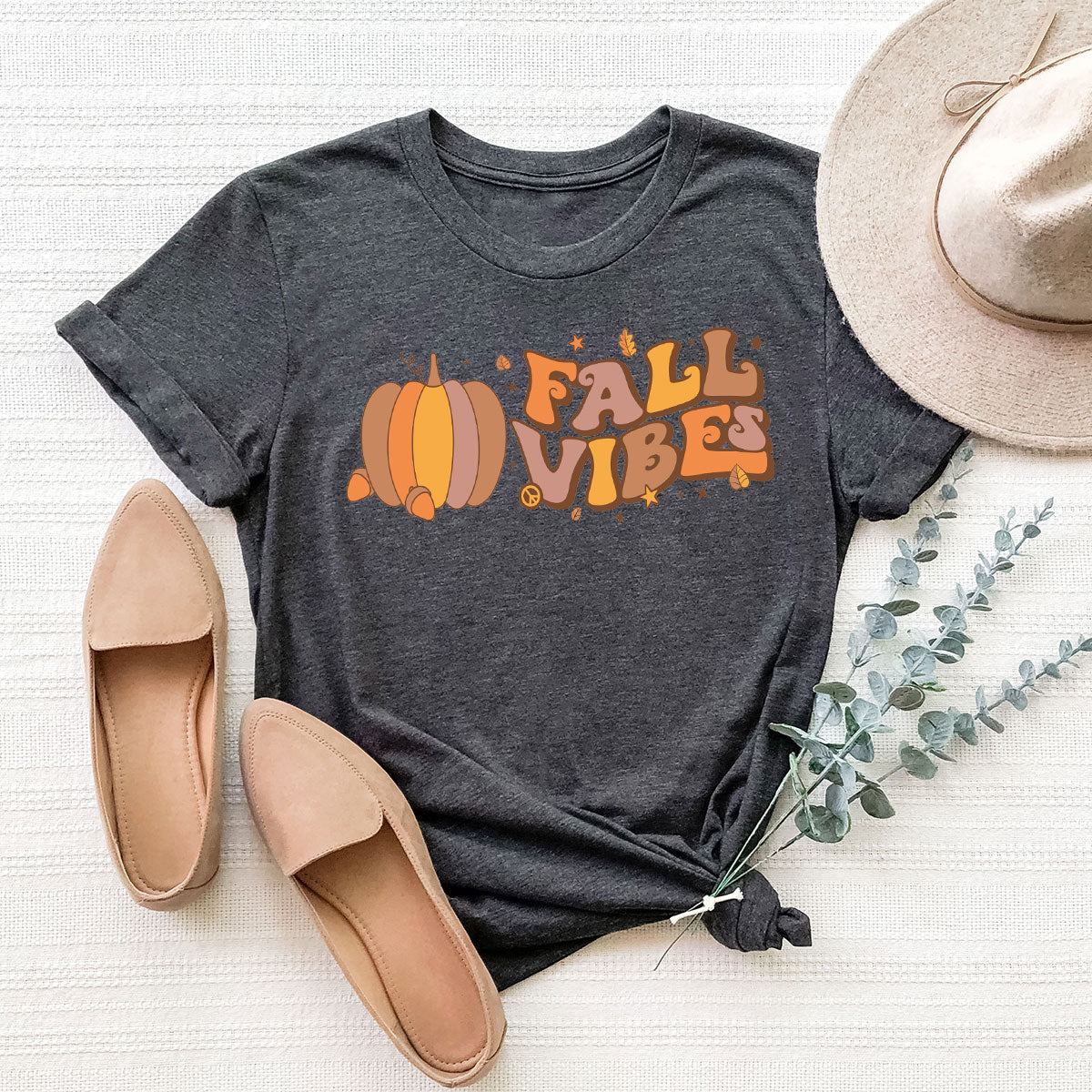 Fall Vibes Shirt, Thanksgiving 2022 Fall T-Shirt, 2022 Fall Tee