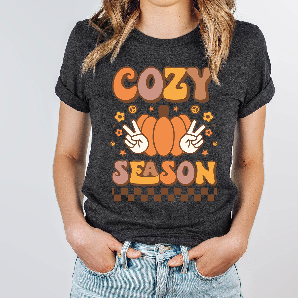 Cozy Thanksgiving Shirt, Funny Thanksgiving T-Shirt, Cozy Season Gee