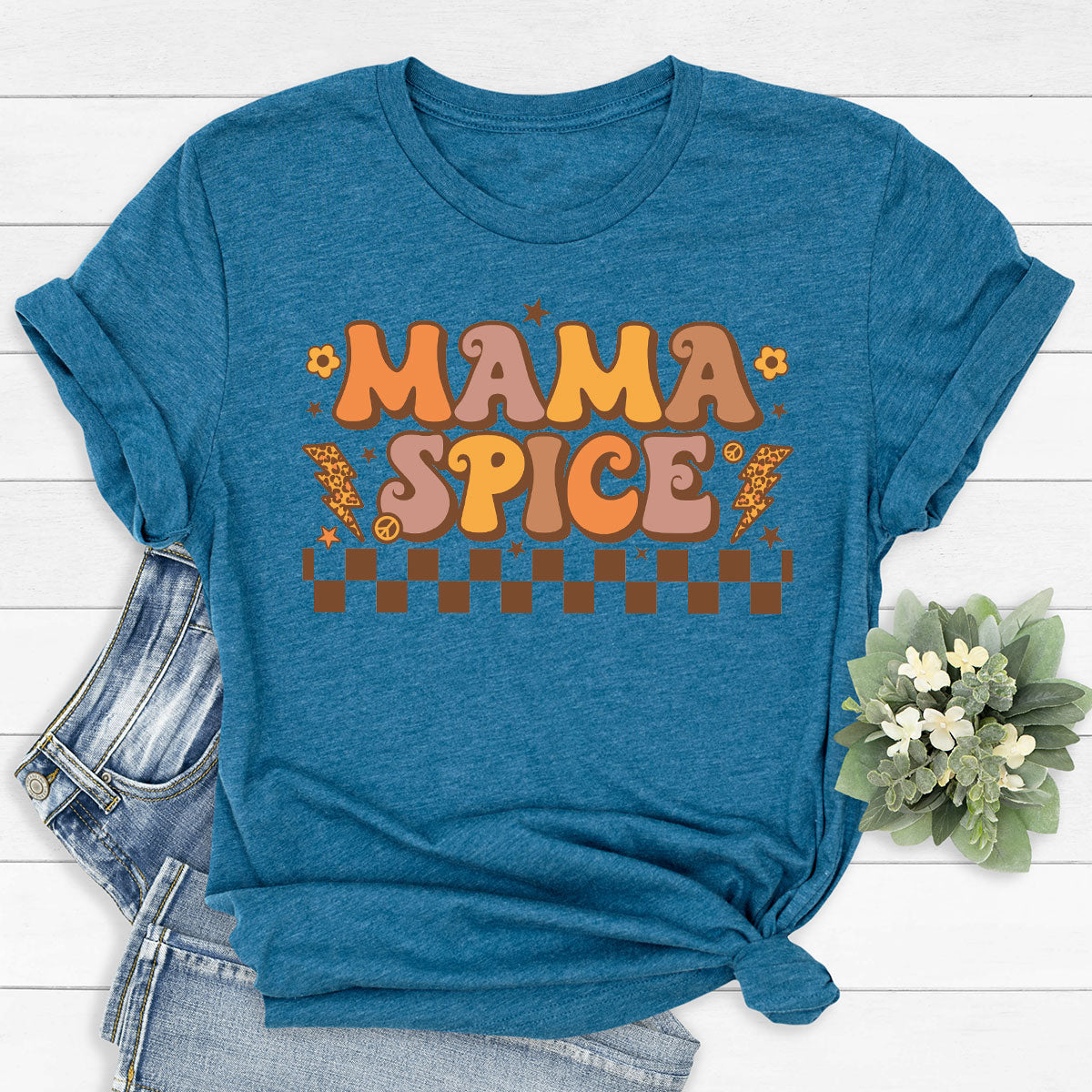 Thanksgiving Mama Shirt, Mama Spice T-Shirt, Family Matching Thanksgiving Shirt, Thanksgiving Gift Tee