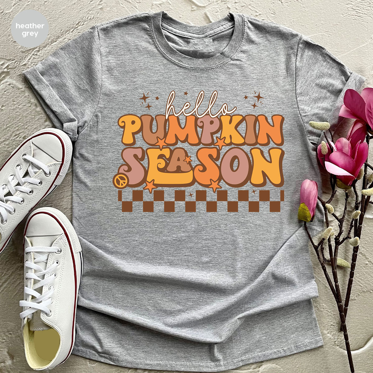 Pumpkin Season Shirt, Thanksgiving 2022 Shirt, Thanksgiving Pumpkin Design Tee