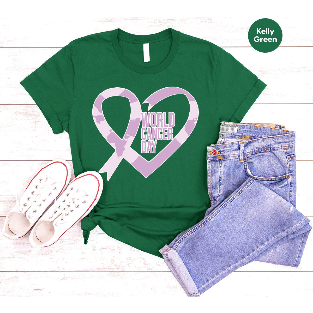 World Cancer Day Gift, Cancer Day T-Shirt, Cancer Day Support Shirt