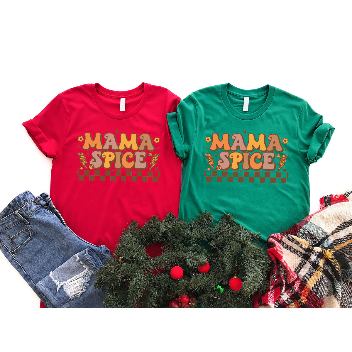 Thanksgiving Mama Shirt, Mama Spice T-Shirt, Family Matching Thanksgiving Shirt, Thanksgiving Gift Tee