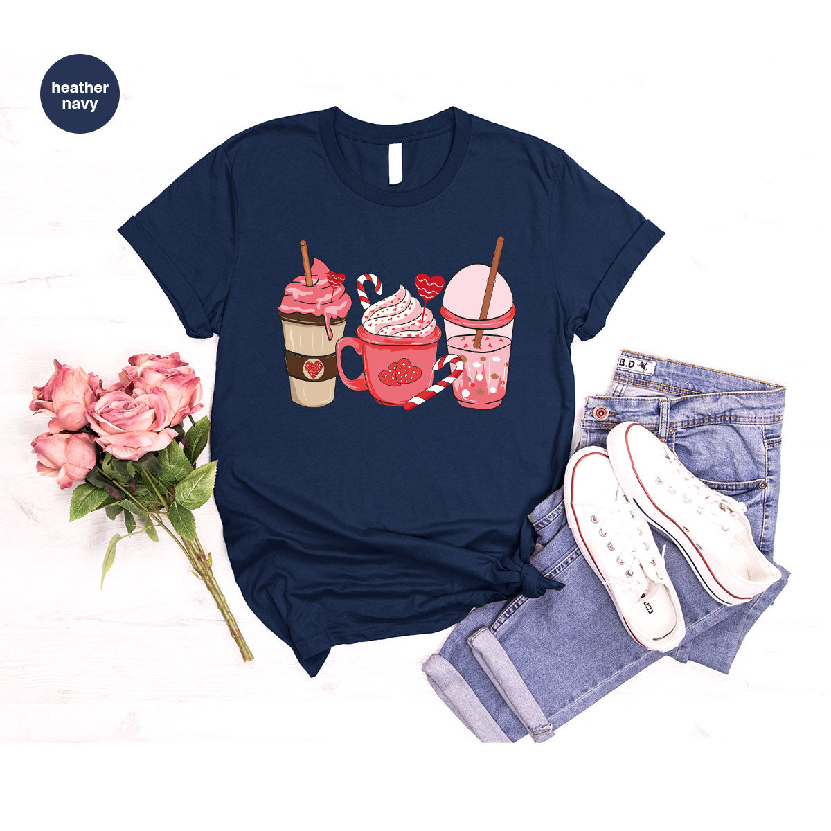 Valentine Drinking Shirt, Valentine's Day Special Gift, Sweet Love Shirt