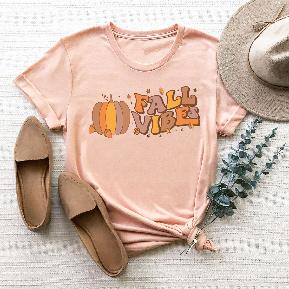 Fall Vibes Shirt, Thanksgiving 2022 Fall T-Shirt, 2022 Fall Tee