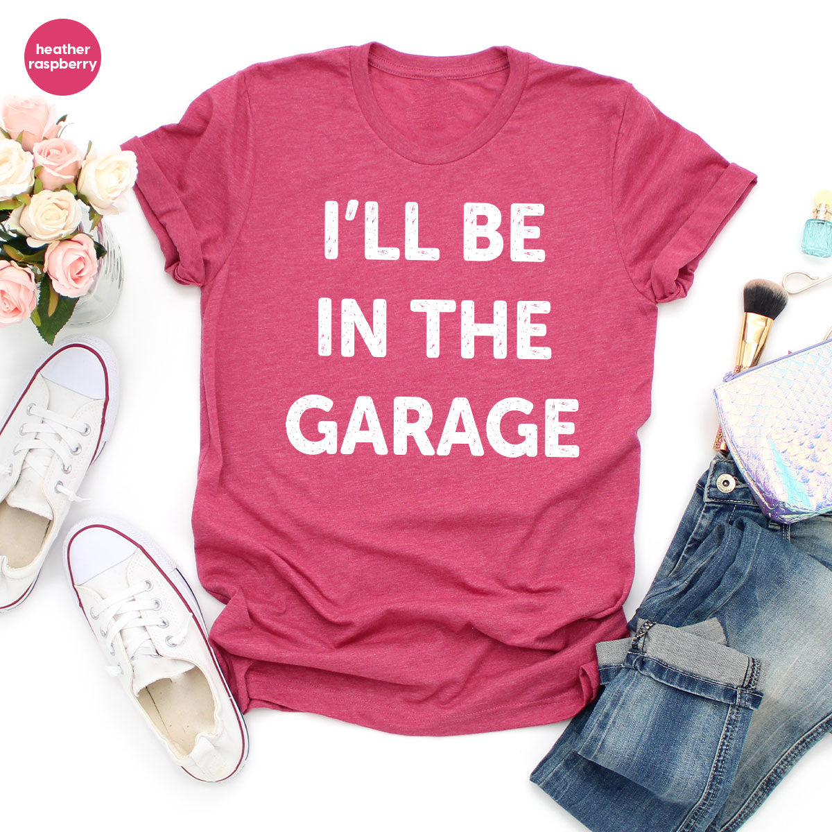 I'll Be In The Garage Shirt, Funny Garage T-Shirt, Funny Shirt For Men, Mechanic Tee