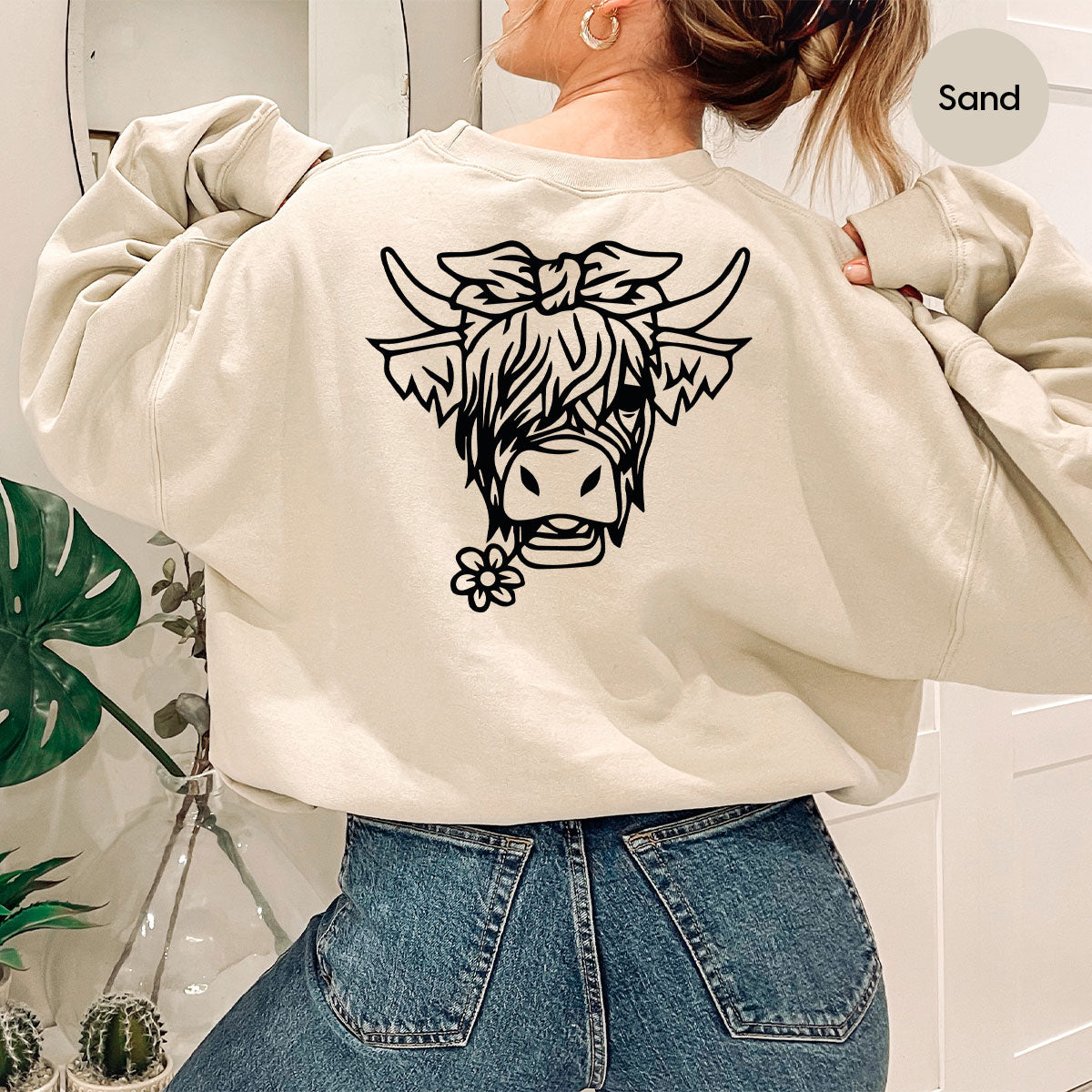 Cool Bull Shirt, Bull With Flower T-Shirt, Funny Bull T-Shirt