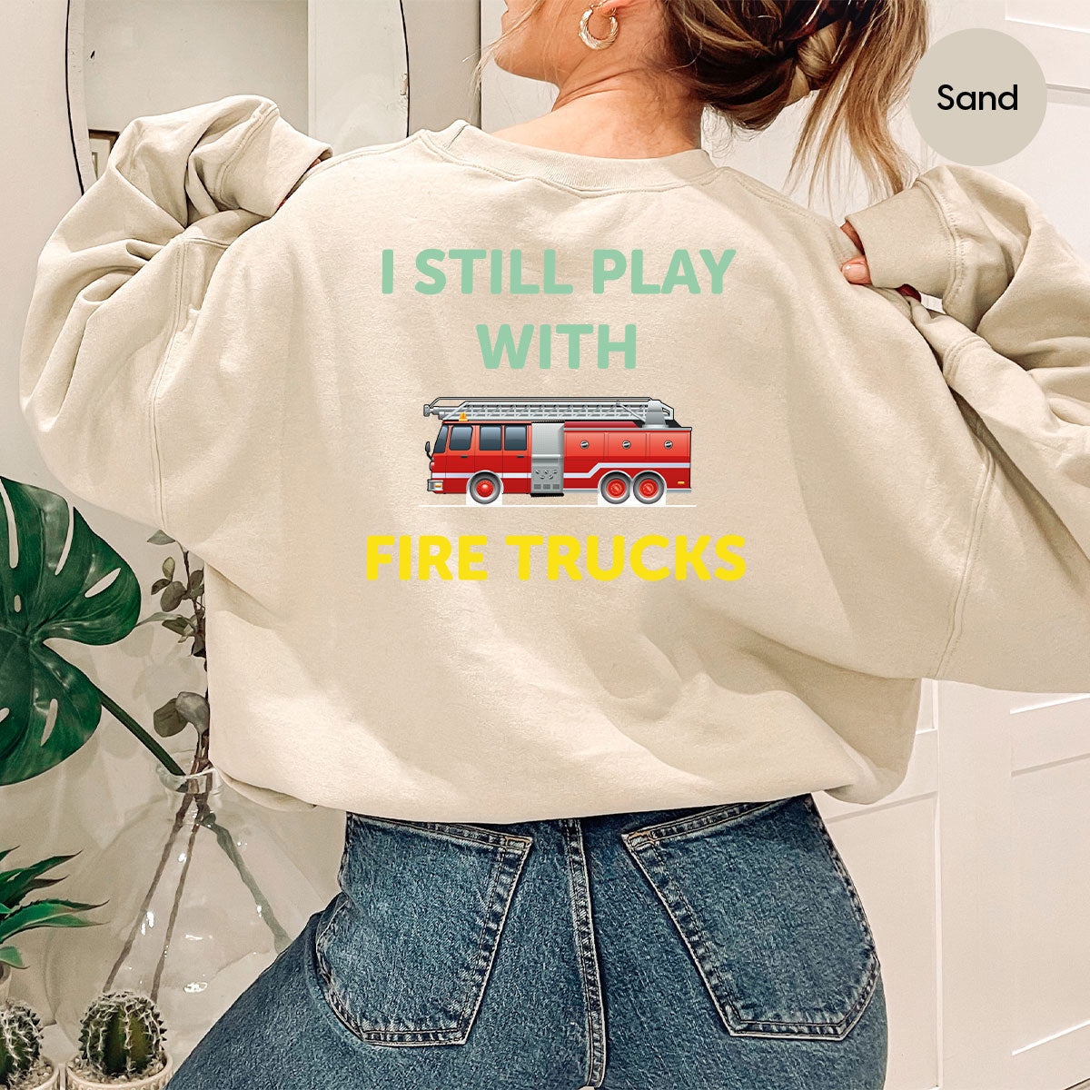 Fire Truck Shirt, Funny Fire Fighter T-Shirt, Fireman Tee