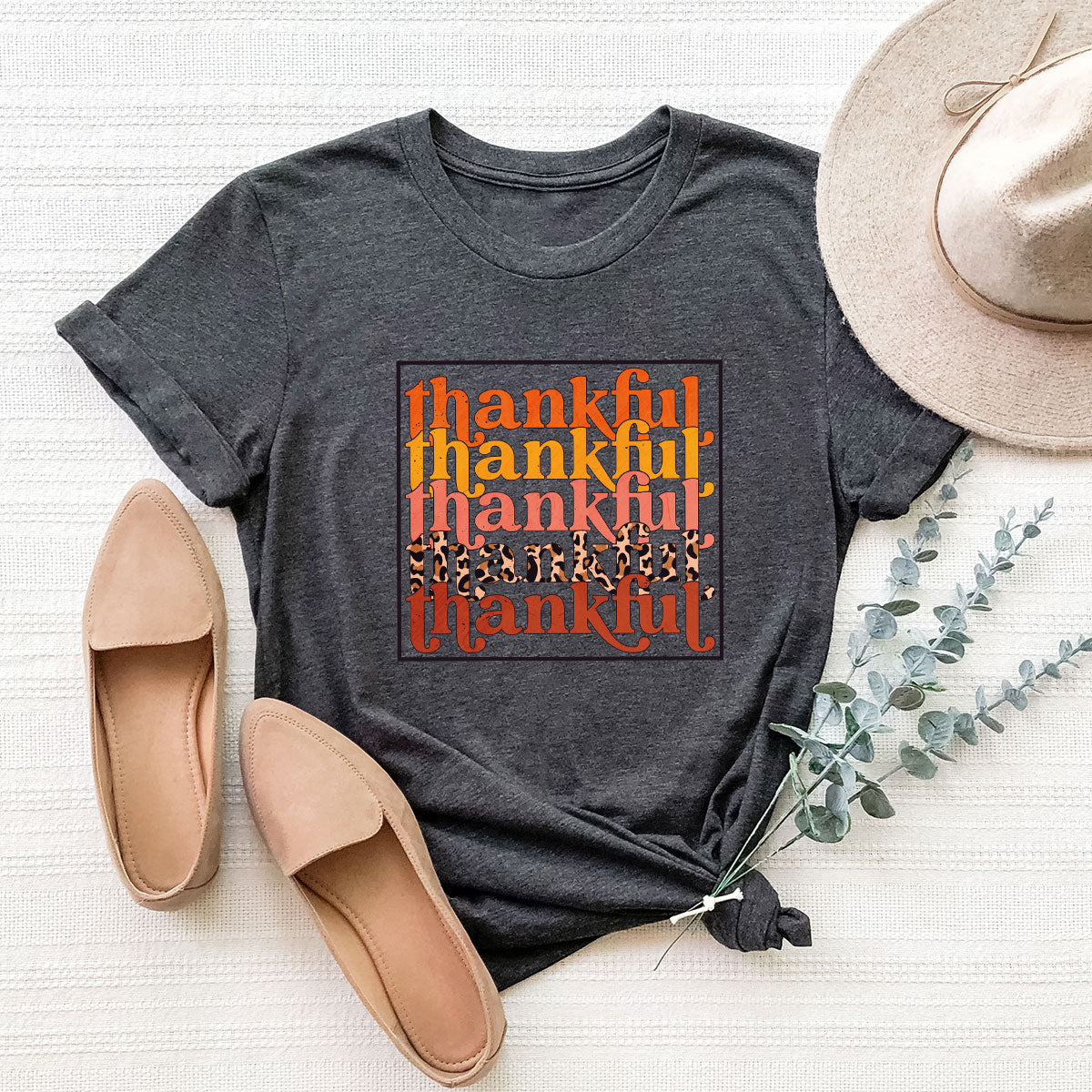 Fall T-Shirt, Thanksgiving Shirt, Fall Vibes Hoodie, Fall T-Shirt Women, Thankful T-Shirt