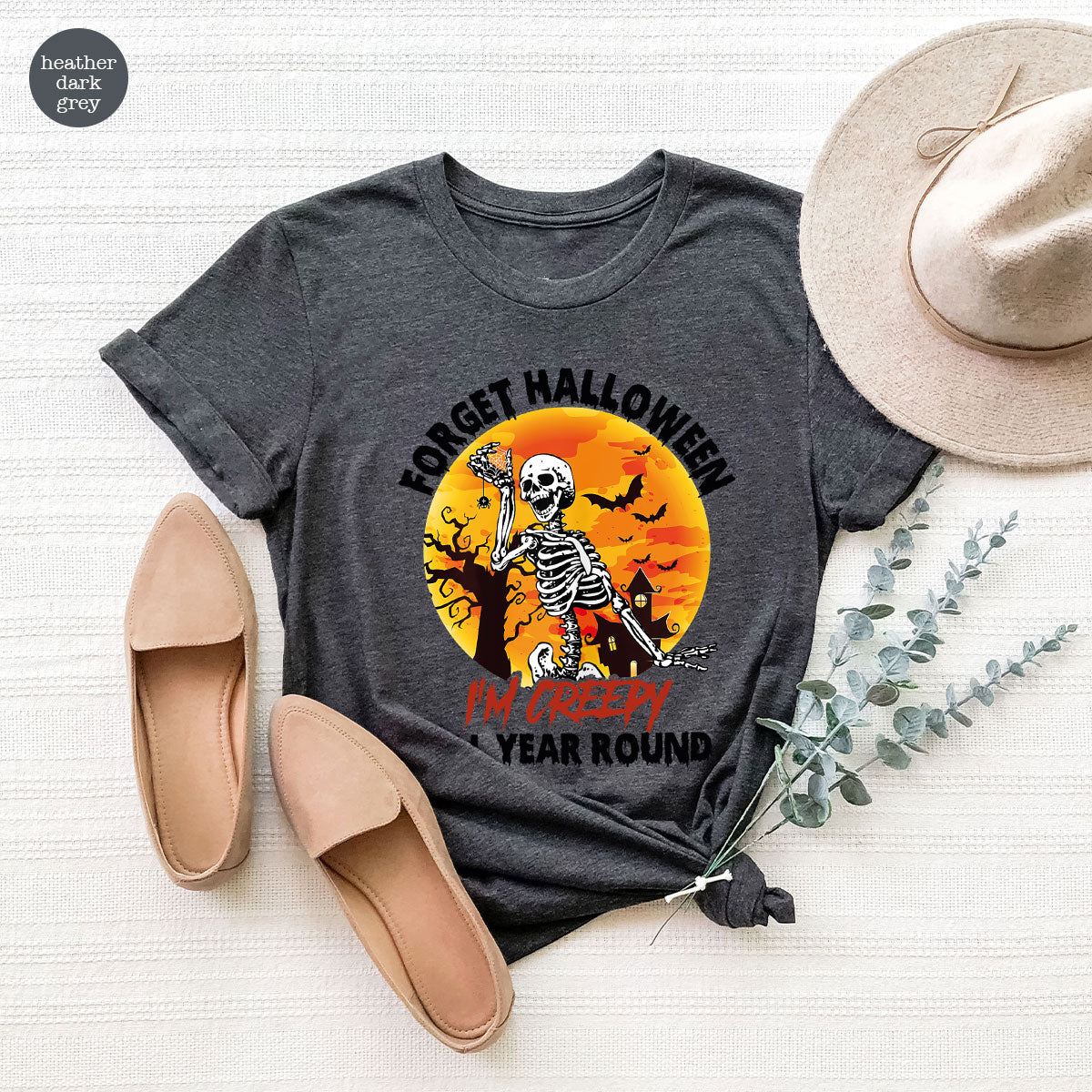 Halloween Creepy T-Shirt, Creepy Halloween Design, Creepy Halloween Tee
