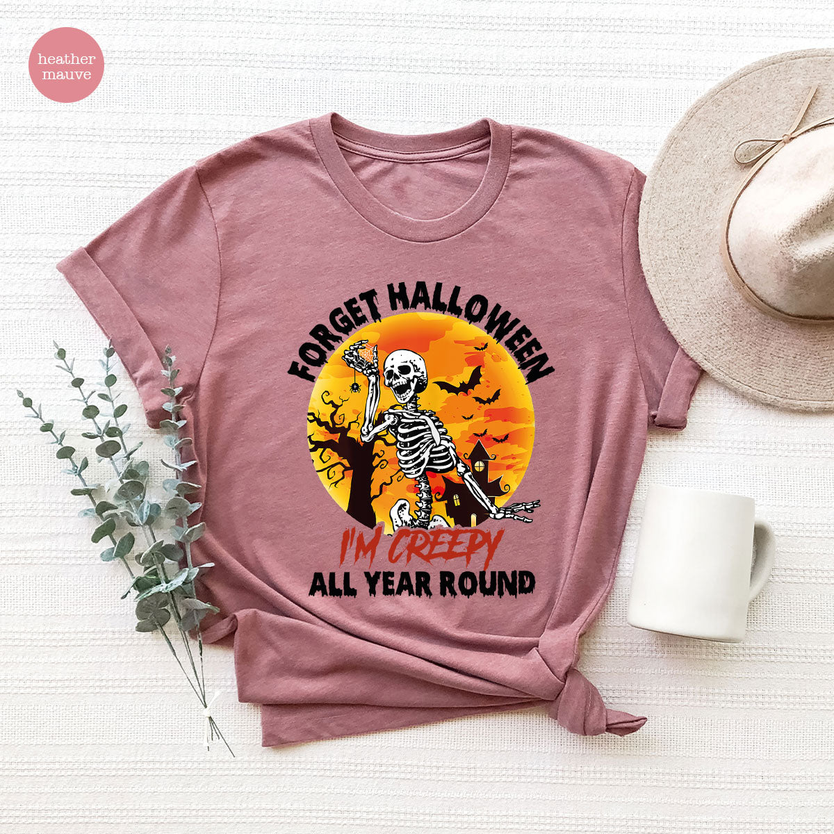Halloween Creepy T-Shirt, Creepy Halloween Design, Creepy Halloween Tee