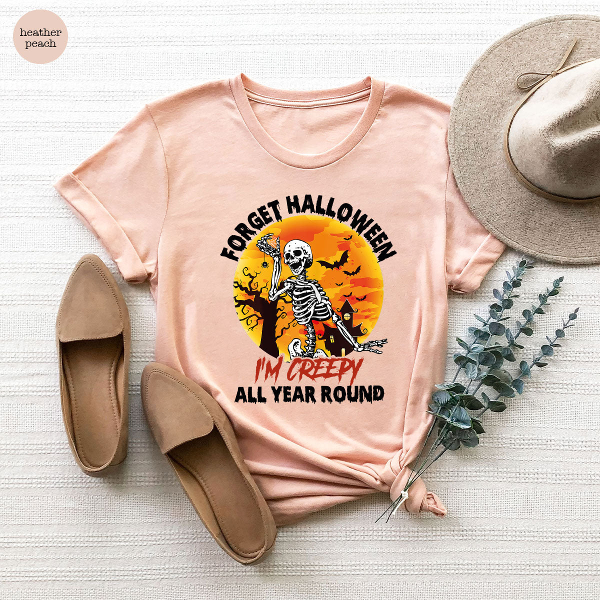 Halloween Creepy T-Shirt, Creepy Halloween Design, Creepy Halloween Tee