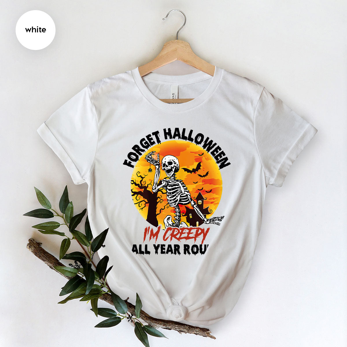 Halloween Creepy T-Shirt, Creepy Halloween Design, Creepy Halloween Tee