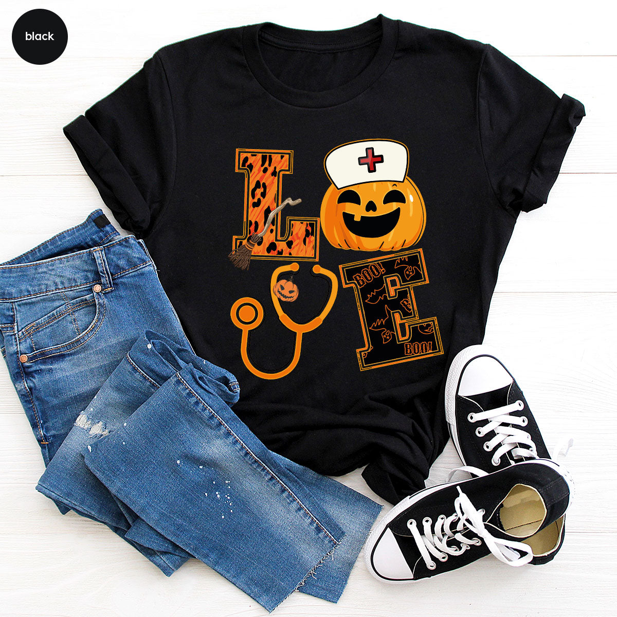 Halloween 2023 Shirt, Nurse TShirt, Pumpkin T Shirt, Halloween Nurse Shirt, Spooky TShirt, Kids Halloween Shirt, Halloween Gifts, Halloween Party