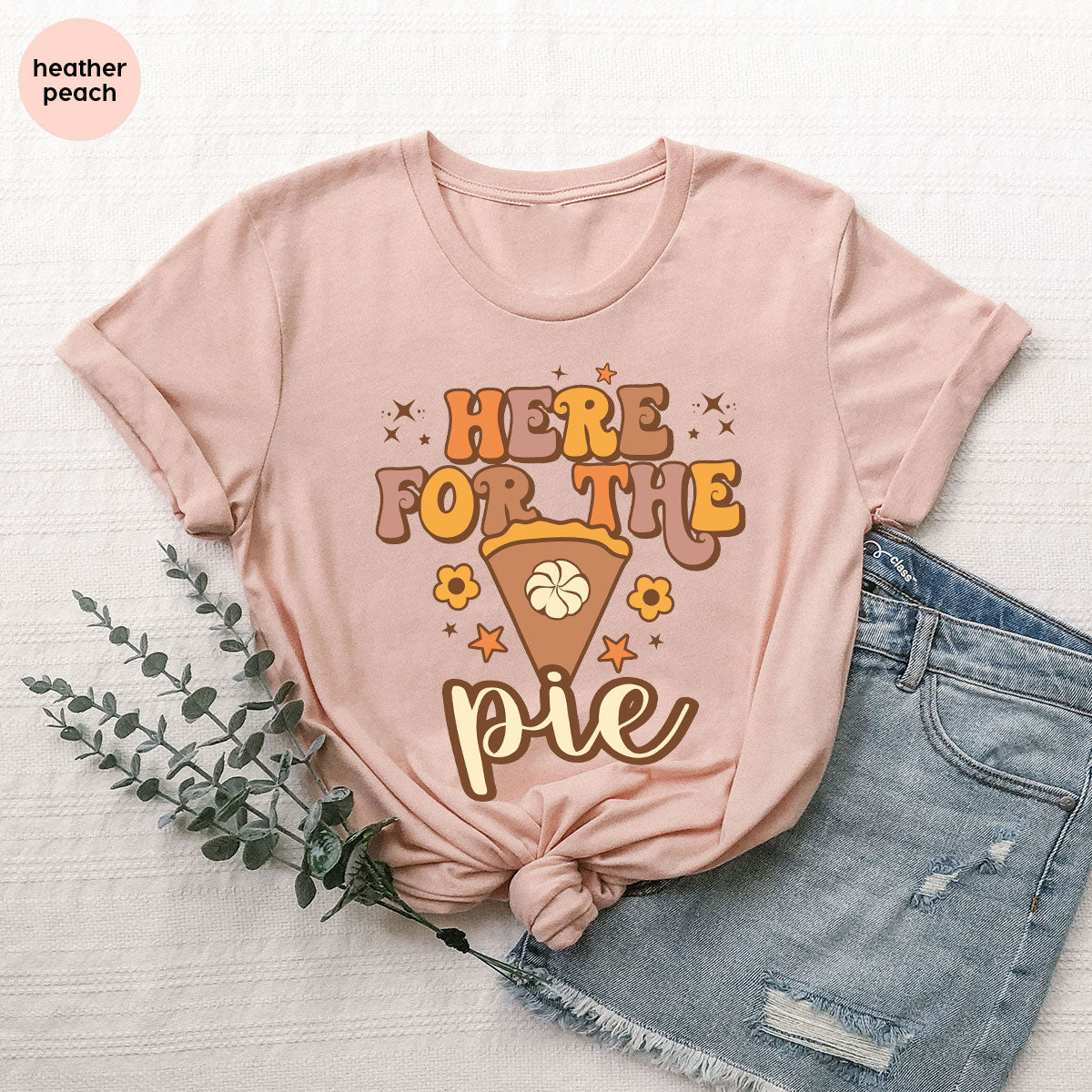 Here For The Pie Shirt, Funny Halloween Shirt, Cute Halloween Hoodie and Sweatshirt