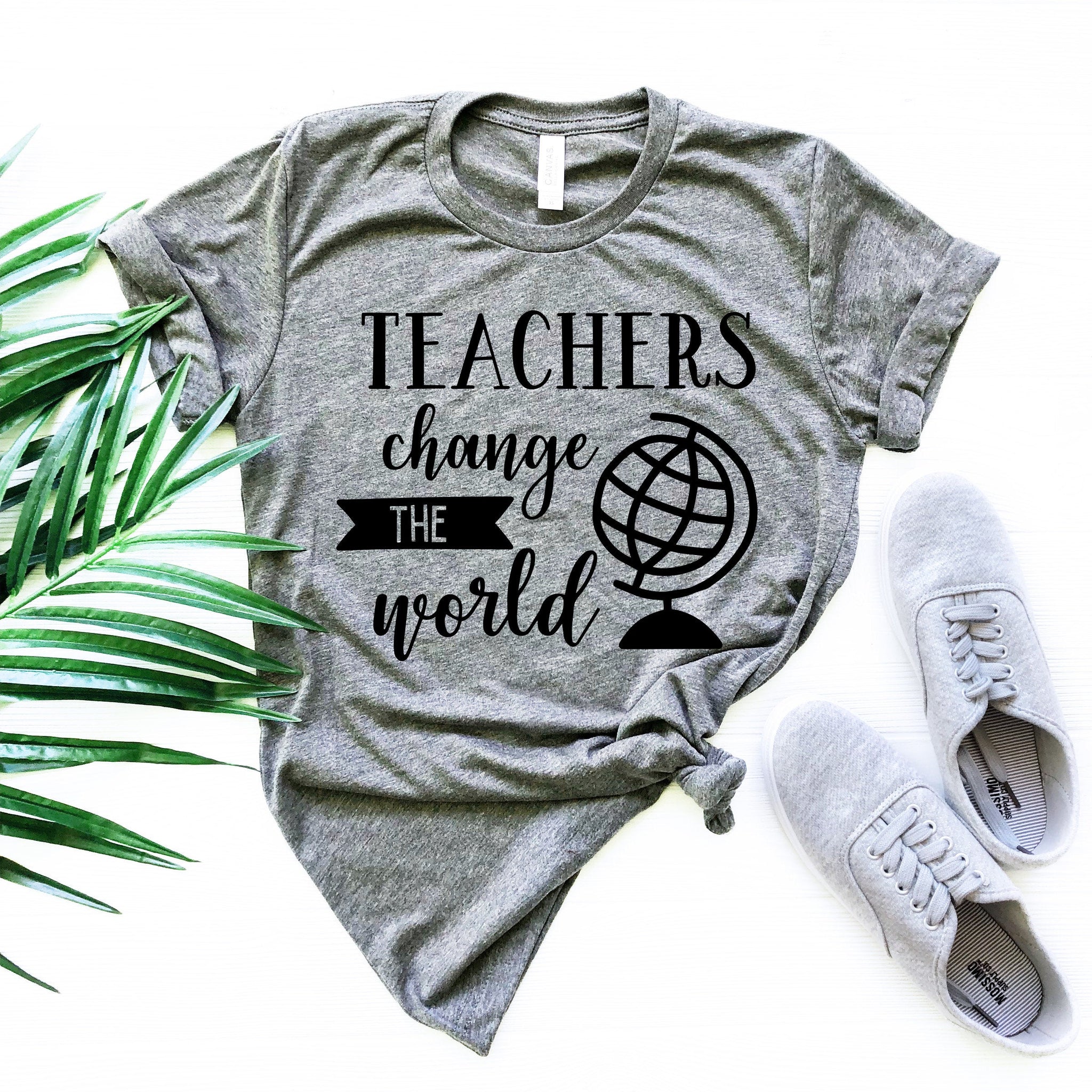 Teacher Shirt, Teachers Can Change The World, education shirt, Teacher Tshirt, Blessed Teacher , Gift for Teacher - Fastdeliverytees.com