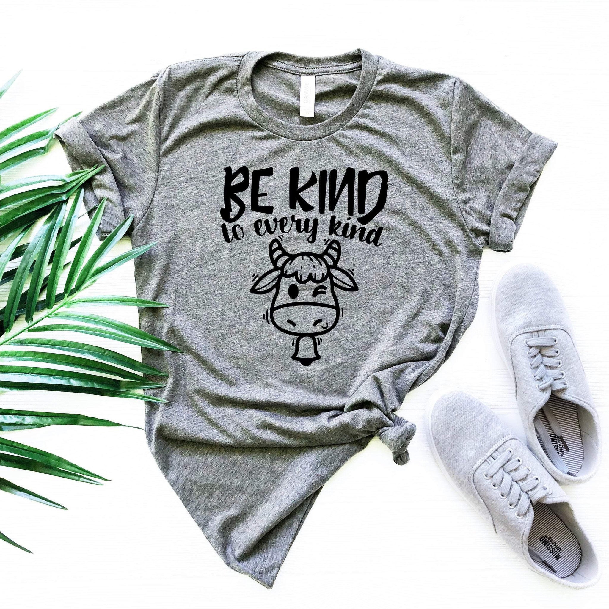 Be Kind to Every Kind, Vegan Gift, Vegan Shirt, Vegan T Shirt, Vegan T-Shirts, Veganism, Vegetarian Gift, Funny Vegan Shirt - Fastdeliverytees.com