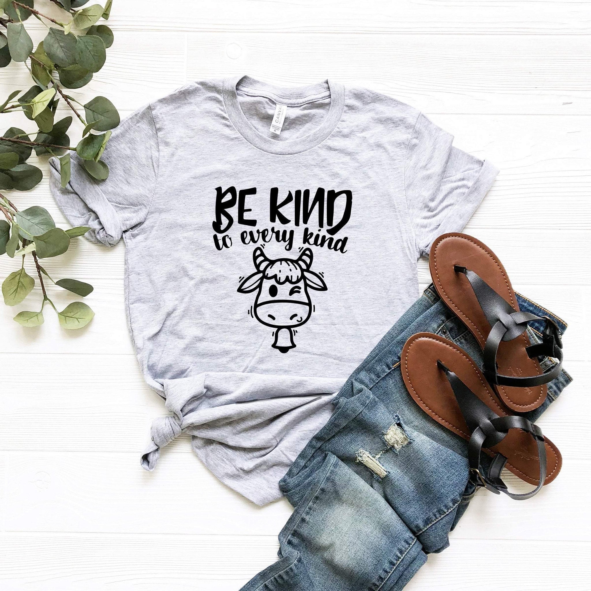 Be Kind to Every Kind, Vegan Gift, Vegan Shirt, Vegan T Shirt, Vegan T-Shirts, Veganism, Vegetarian Gift, Funny Vegan Shirt - Fastdeliverytees.com