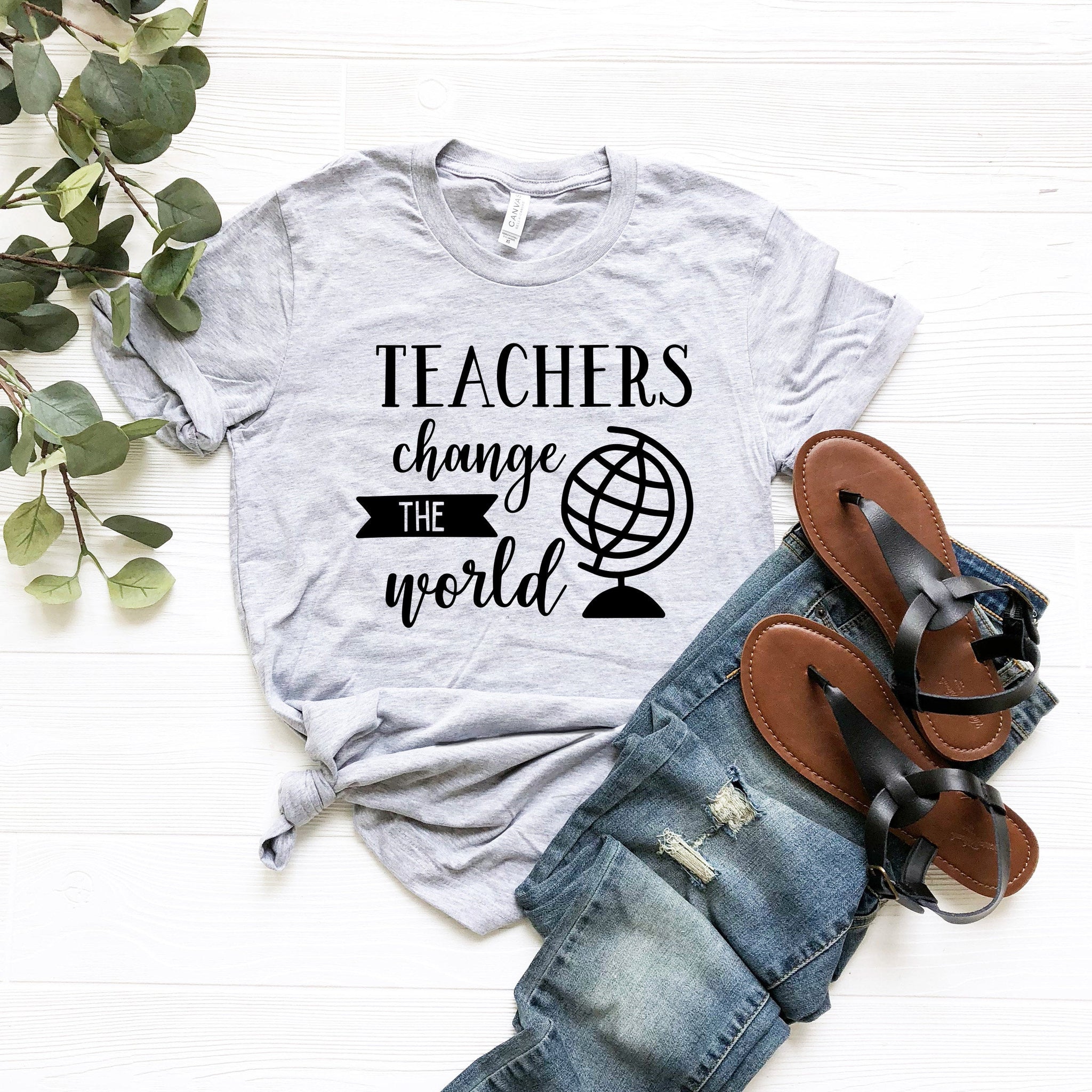 Teacher Shirt, Teachers Can Change The World, education shirt, Teacher Tshirt, Blessed Teacher , Gift for Teacher - Fastdeliverytees.com