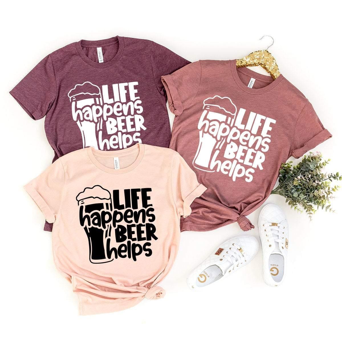 Funny Beer Shirt, Beer T-Shirt, Drinking Shirt, Beer Lover Gift, Beer Drinkers Shirt, Alcoholic Tee, Beer Party Shirt, Beer Gifts - Fastdeliverytees.com