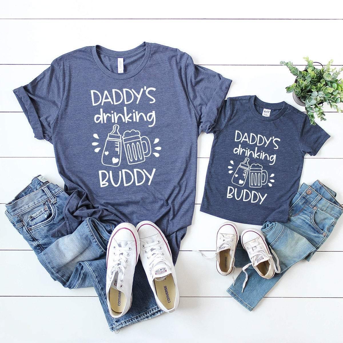 Matching Dad And Baby Shirt, Daddy's Drinking Buddy Shirt, Dad And Son  Shirt, Dad Shirt, Baby boy Onesie, Daddy And Me Shirt, father son