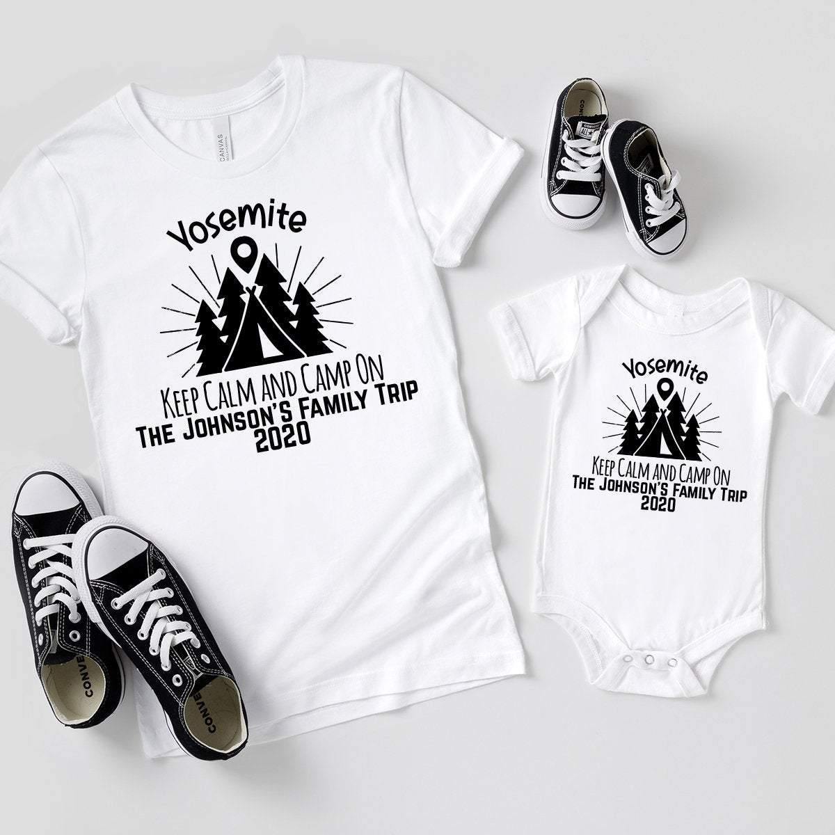 Custom Family Trip Shirt, Matching Family Shirt, Hiking Shirt, Family Camping Shirt, Adventure Shirt, Climbing Shirt, Camper, Wanderlust - Fastdeliverytees.com