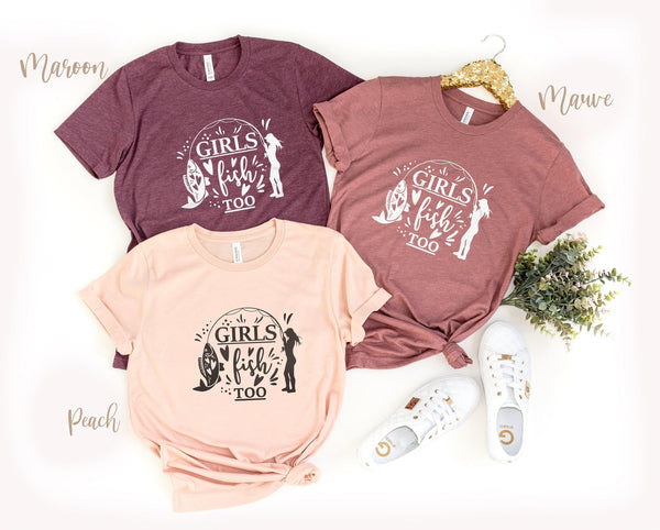 girls fishing shirt