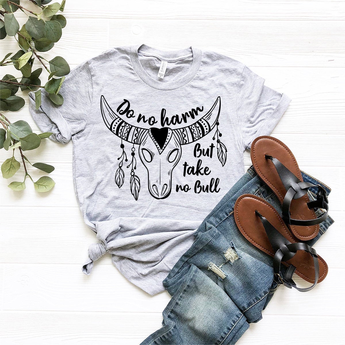 Western Graphic Tee, Country Girl Shirt, Do No Harm But Take No Bull Shirt, Cowgirl T-Shirt, Southern Shirts, Country Music Shirt - Fastdeliverytees.com