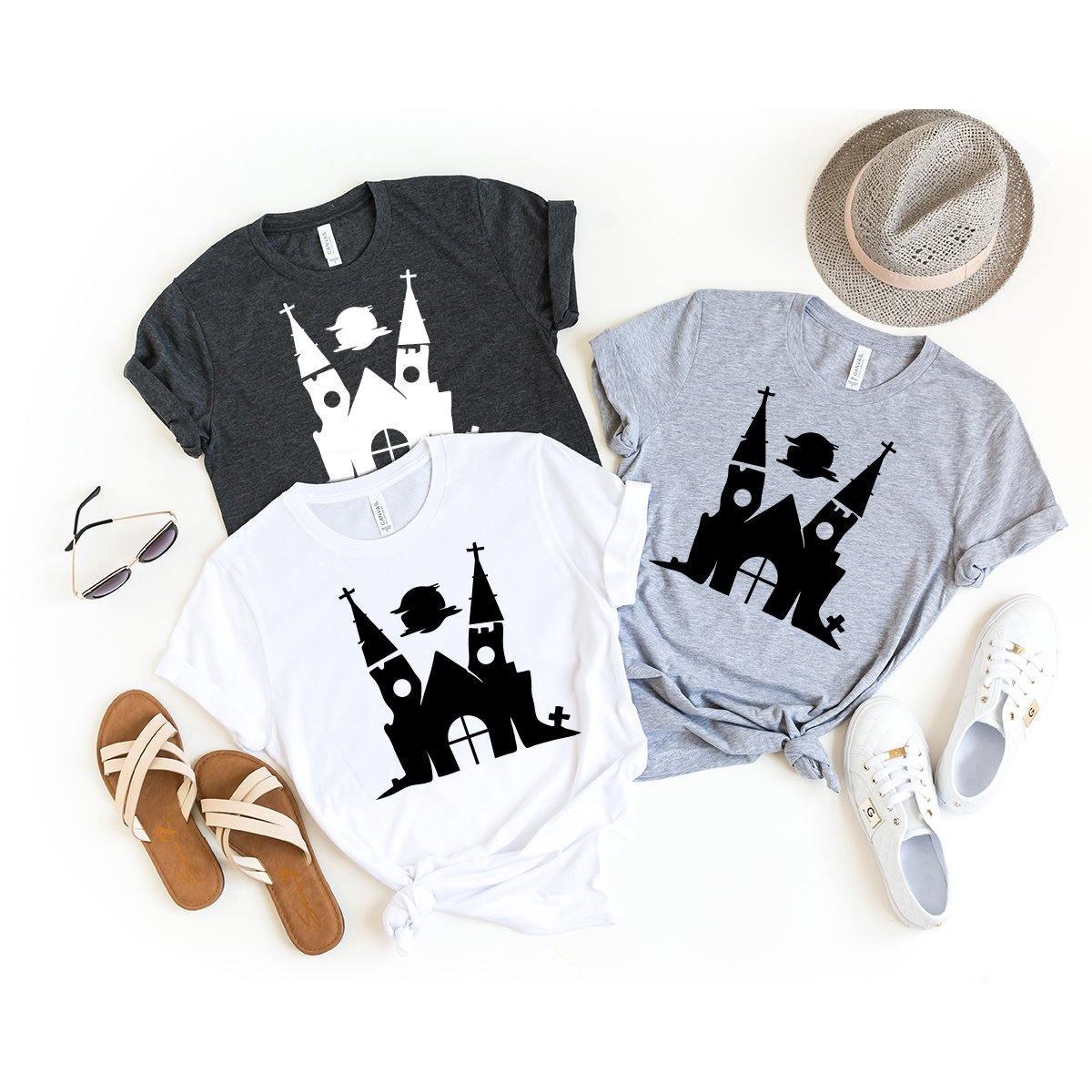 Halloween Graveyard Church Shirt, Halloween T-Shirt, Halloween Custome, Gothic Graveyard Shirt, Horror Shirt, Fall Shirt, Hocus Pocus Shirt - Fastdeliverytees.com