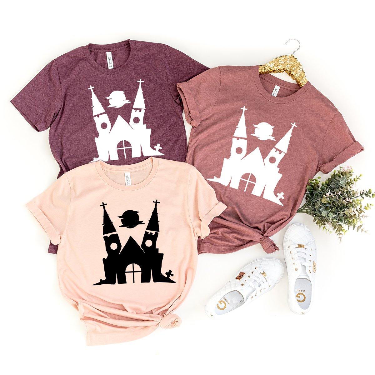 Halloween Graveyard Church Shirt, Halloween T-Shirt, Halloween Custome, Gothic Graveyard Shirt, Horror Shirt, Fall Shirt, Hocus Pocus Shirt - Fastdeliverytees.com