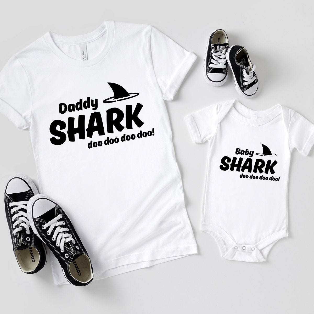 Matching Family Shirt, Shark Family Shirts, Family T-Shirt, Mommy Shark Shirt, Daddy Shark Shirt, Brother Shark Shirt, Baby Shark Onesie - Fastdeliverytees.com