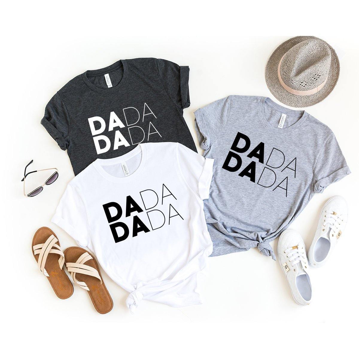 Family Matching Shirt, Dada Mama BigBro Mini Shirt, Family T-Shirt, Cool Family Shirt, Mommy And Me Shirt, Daddy And Me Tee, Family Shirt - Fastdeliverytees.com