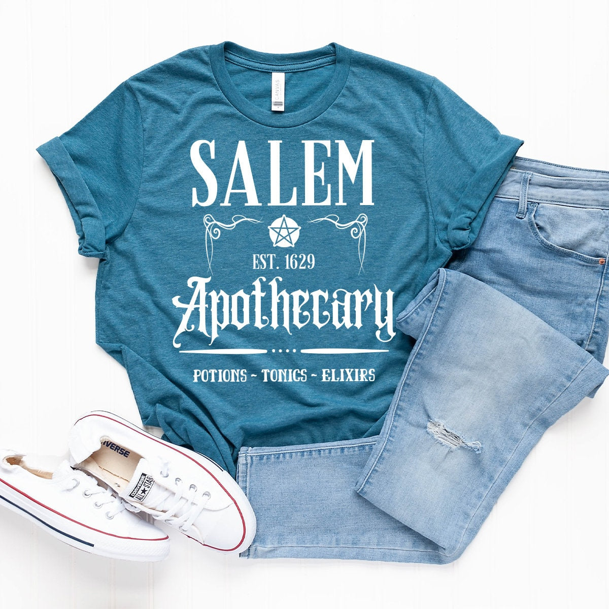 Salem Apothecary T-Shirt, Halloween Apothecary Tshirt, Witch Sisters Shirt, Salem Witch Shirt, Whitch Clothing, Funny Halloween Shirt - Fastdeliverytees.com
