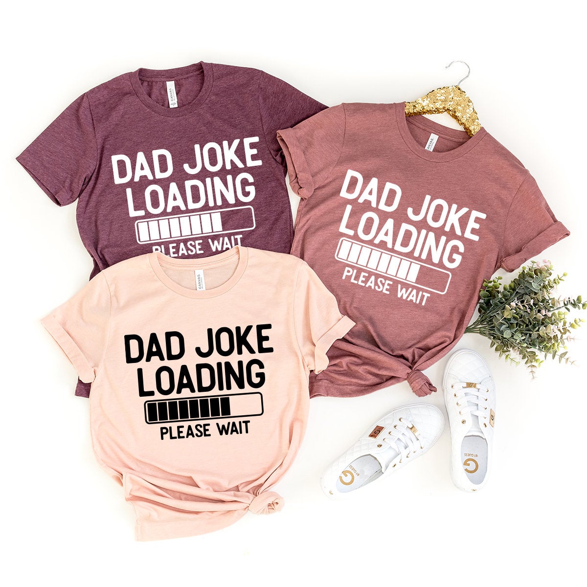 Funny Dad Shirt, Dad Birthday Gift, Dad Joke Loading Shirt, Dad Shirt, Dad Gift, Dad T-Shirt, Daddy Shirt, Fathers Day Gift, Dad Tee - Fastdeliverytees.com