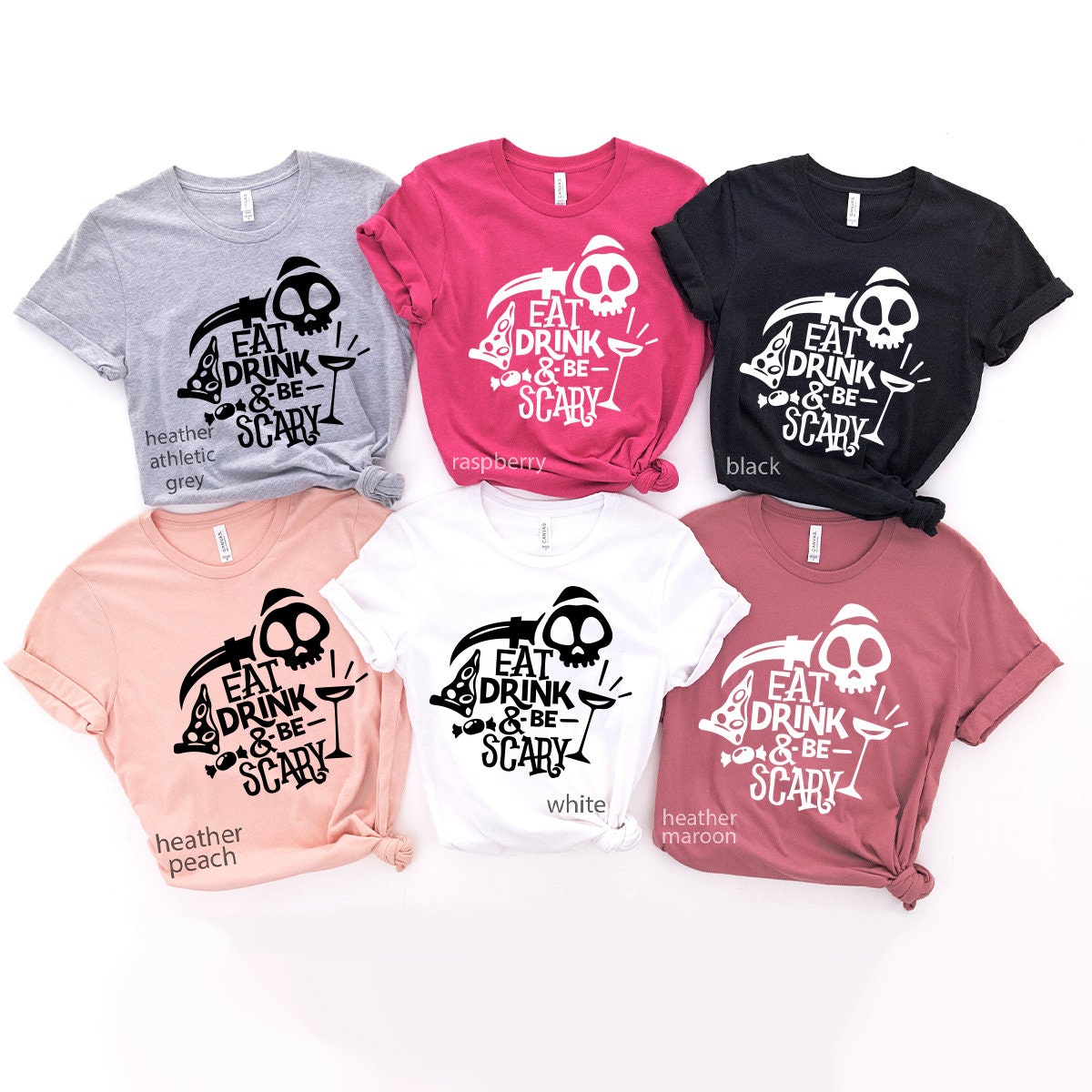 Eat drink and be scary Shirt, Horror Shirt, Halloween Shirt, Halloween Gifts, Funny Halloween Tee, Spooky Shirt, Halloween Scary Tee - Fastdeliverytees.com