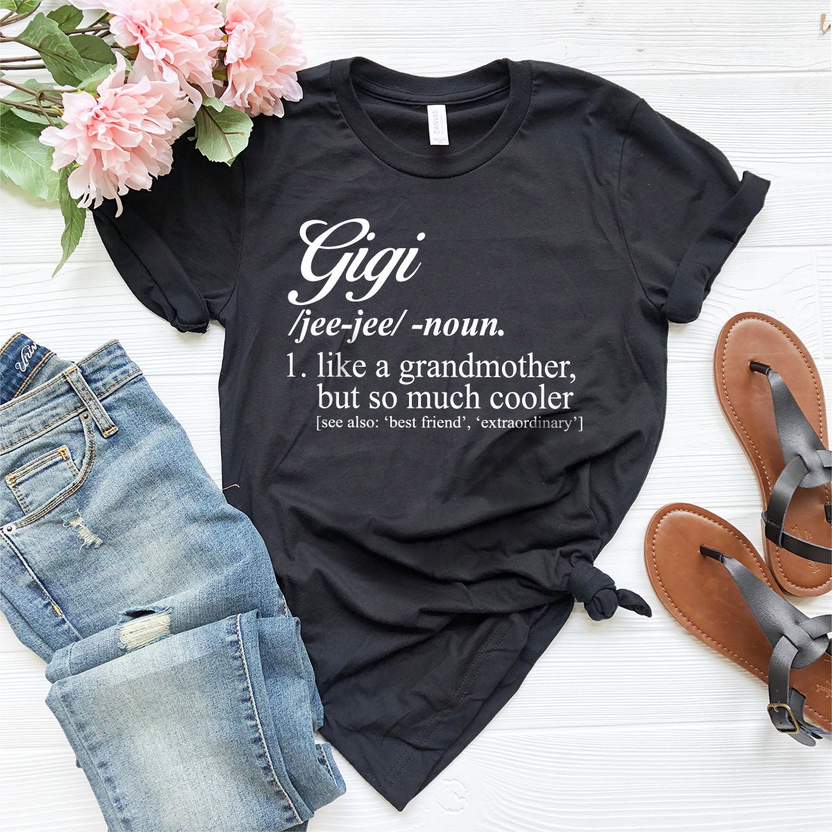 Gigi Definition Shirt, Gift For Grandma, Gigi T-Shirt, Grandma Shirt, Cool Nana Shirt, Grandma Gift, Mother's Day Gift, Grandmother Shirt - Fastdeliverytees.com