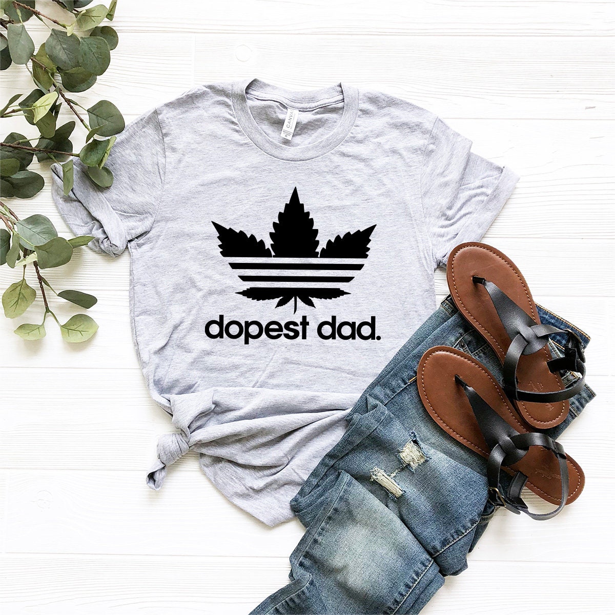 Weed Shirt, Dopest Dad Shirt, Cannabis Shirt, Marijuana Shirt, Funny Weed Shirt,  Weed Gift, Weed Dad Shirt, 420-Weed Shirt - Fastdeliverytees.com