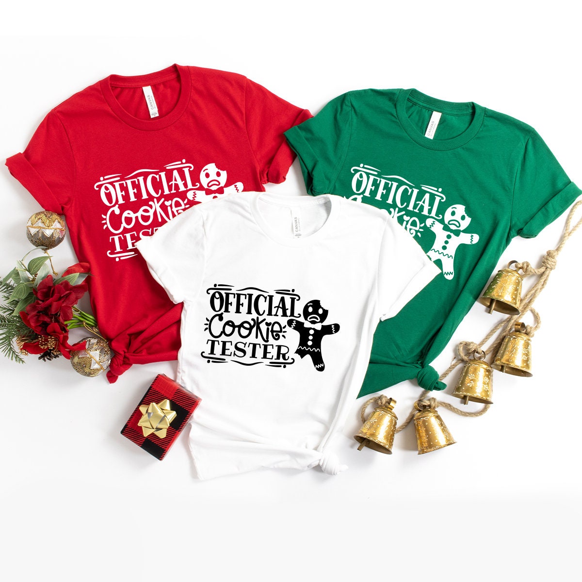 Christmas T Shirt, Offical Cookie Tester Shirt, Christmas Shirts, Funny Cookie Shirt, Christmas Gift, Funny Christmas Tee, Holiday T Shirt - Fastdeliverytees.com