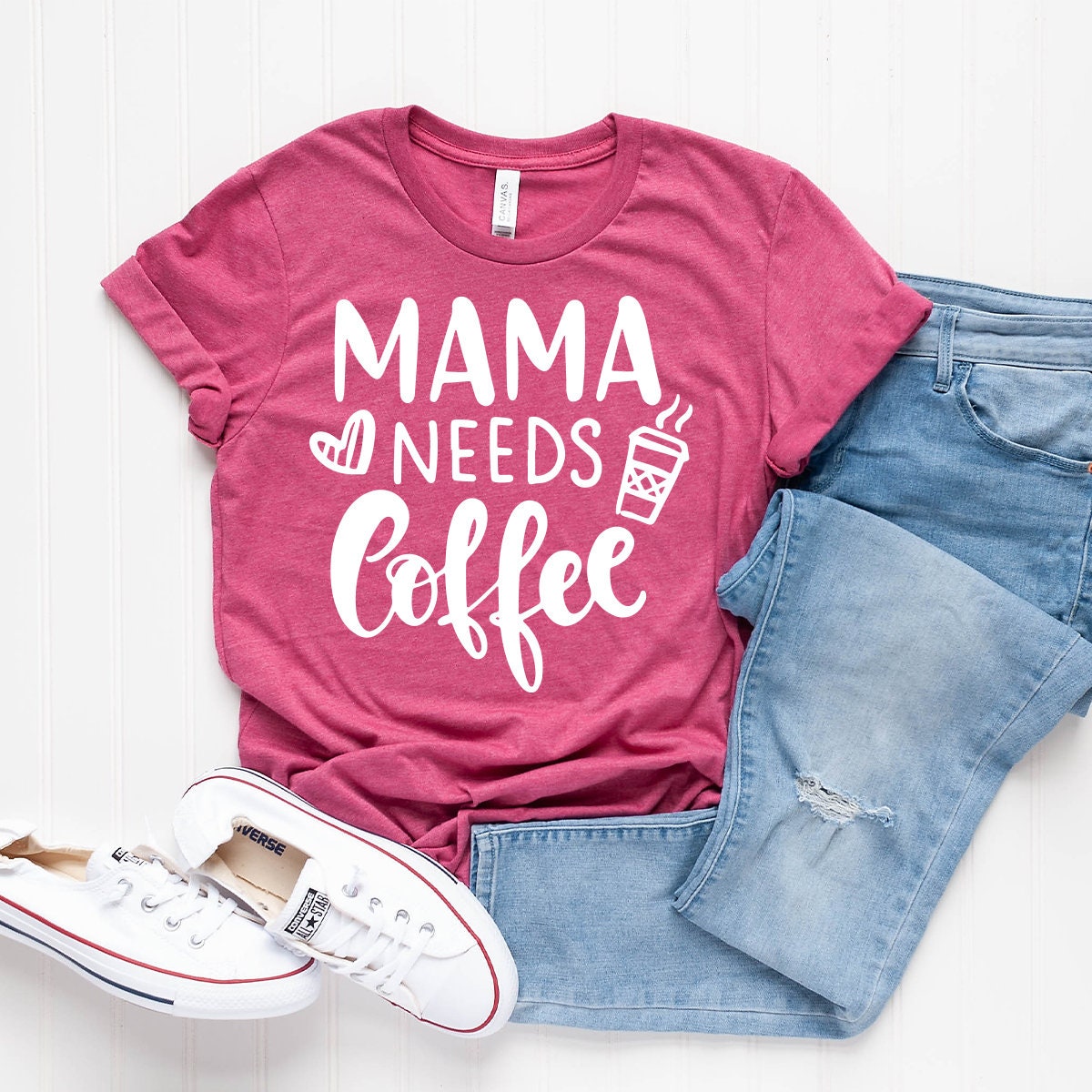 Mama Needs Coffee Shirt,  Mom Shirt, Funny Mother T Shirt, Gift For Mom, Mothers Day T-Shirt, Coffee Lover Tshirt, Mommy Shirts - Fastdeliverytees.com