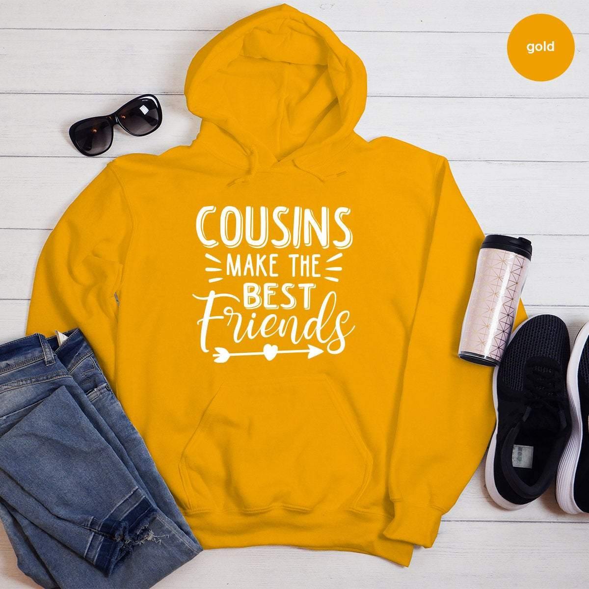 Crazy Cousin Crew Hoodie, Cousin Hoodie, Cousin Squad Hoodie, Gift For Cousin, Family Hoodies, Christmas Cousin Gift, Matching Family Hoodie - Fastdeliverytees.com