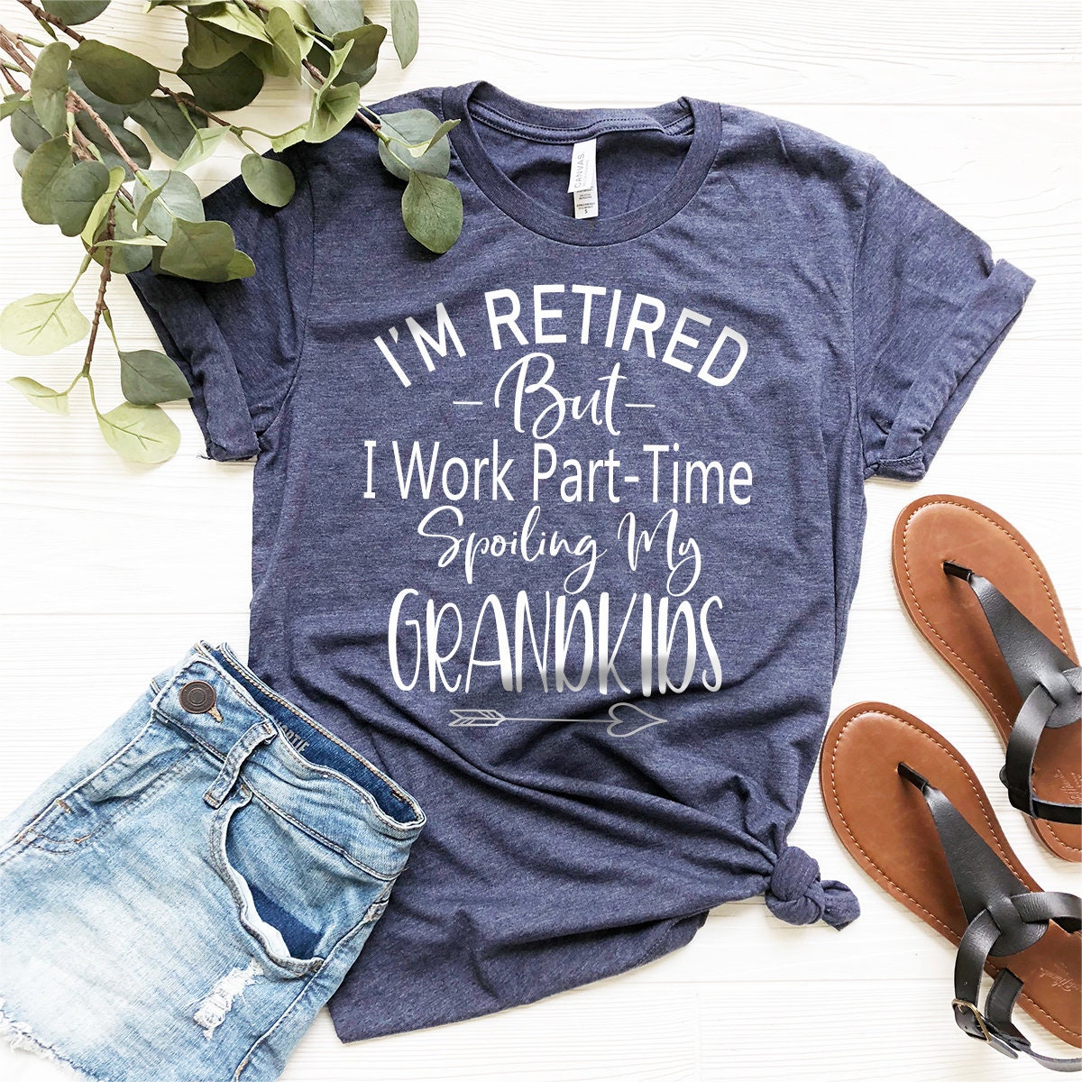 Retired Grandparents Shirt, Retired Grandpa Shirt, Retired Grandma Shirt, Gift From Grandkids, Spoiling Grandkids Shirt, I'm Retired T-Shirt - Fastdeliverytees.com