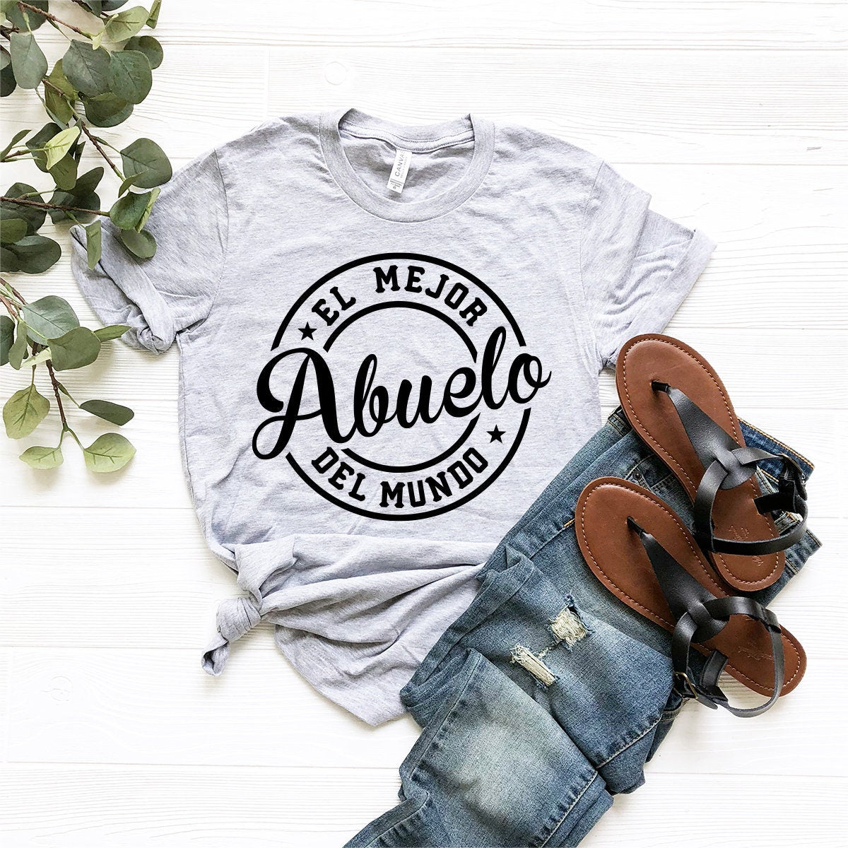 Spanish Grandpa Shirt, Grandpa Shirt, Papa T-Shirt, Best Papa Ever Shirt, El Mejor Abuelo Del Mundo Tee, Best Grandpa Shirt, Grandpa T Shirt - Fastdeliverytees.com