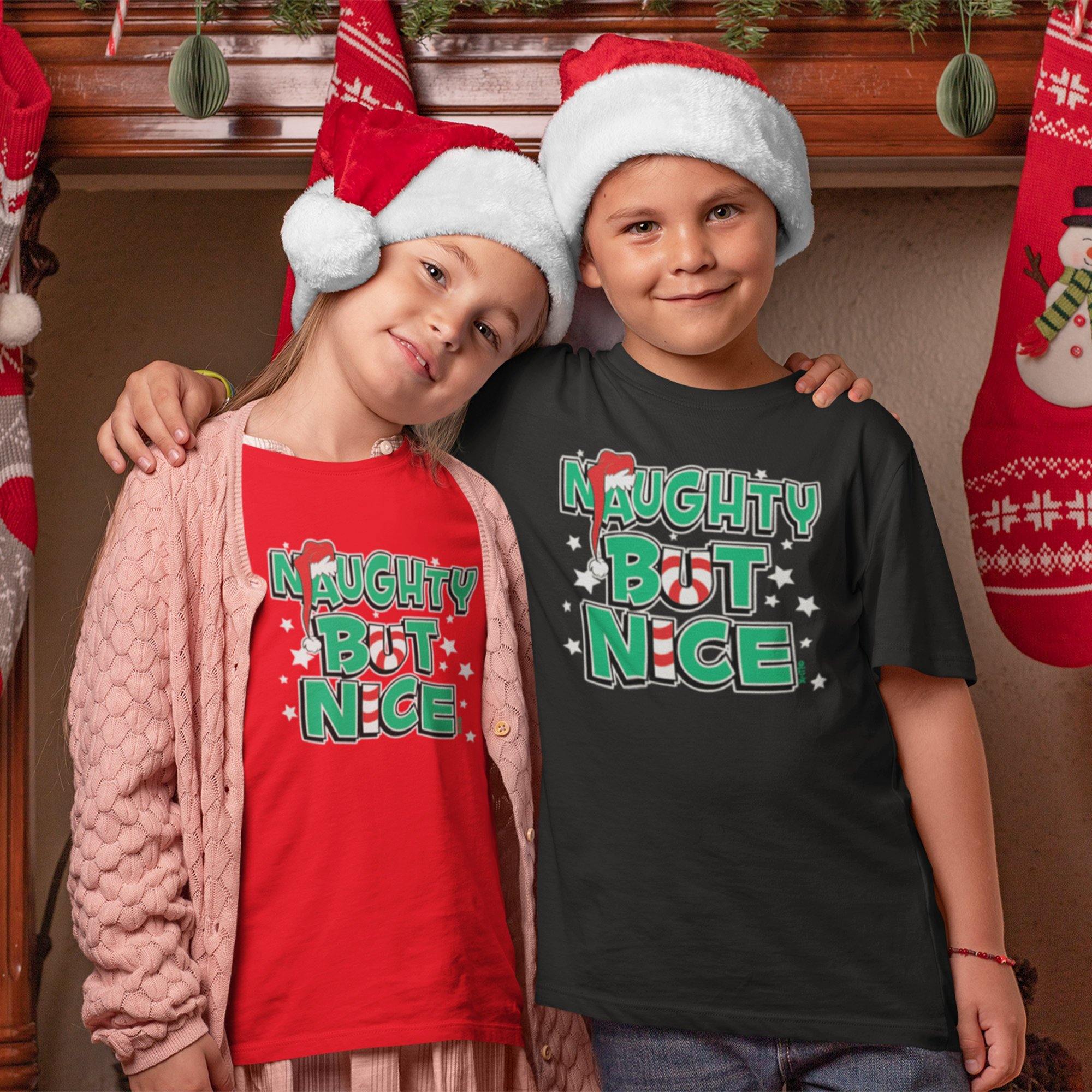 Naughty Nice Youth, Cute Christmas Shirt, Holiday Toddler, Funny Christmas Shirt, Christmas 2020 Shirt, Happy Holla Days, Santa Claus Shirt - Fastdeliverytees.com